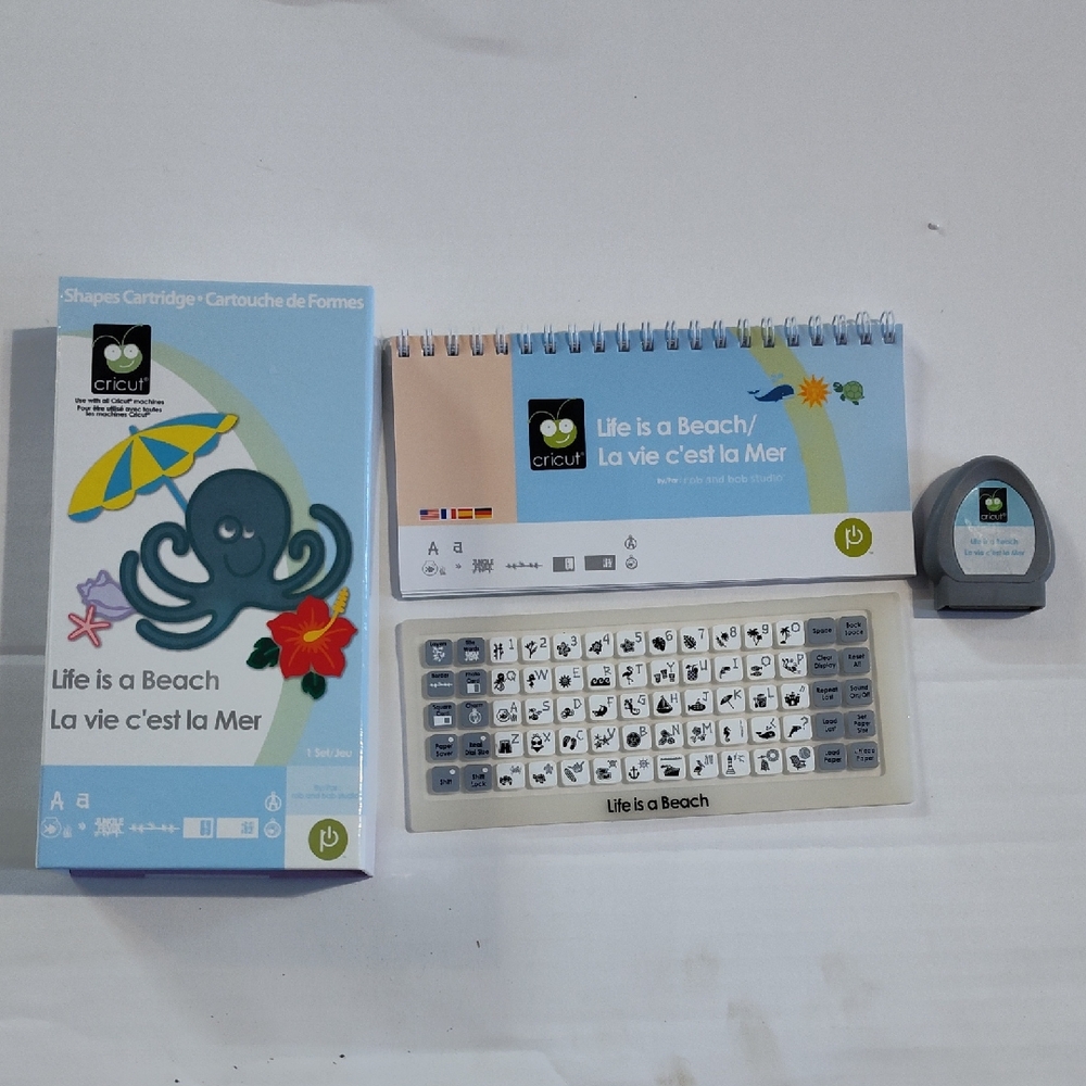 Cricut Cartridge Life Is A Beach By